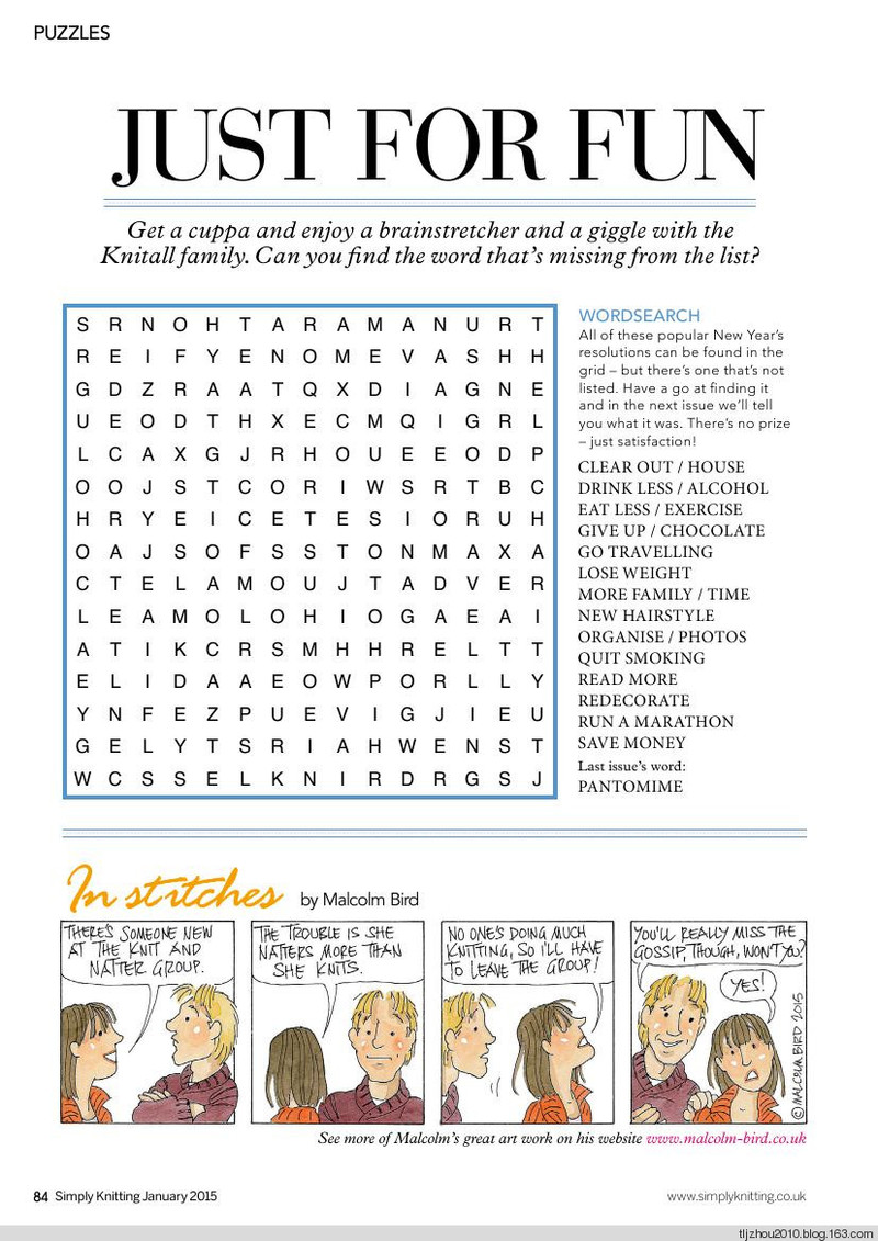 Simply Knitting Issue 128 2015 - 紫蘇 - 紫蘇的博客