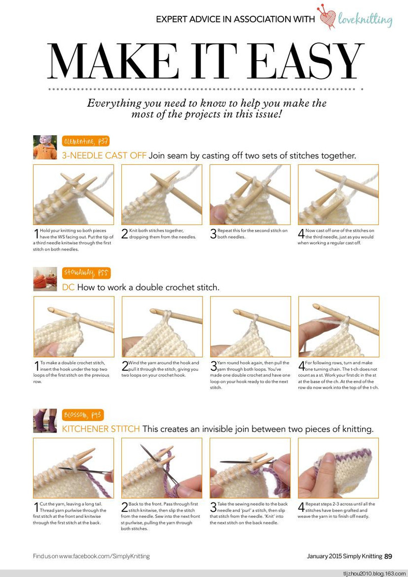 Simply Knitting Issue 128 2015 - 紫蘇 - 紫蘇的博客