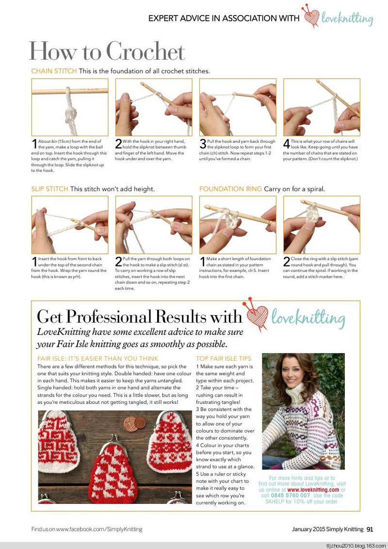 Simply Knitting Issue 128 2015 - 紫蘇 - 紫蘇的博客