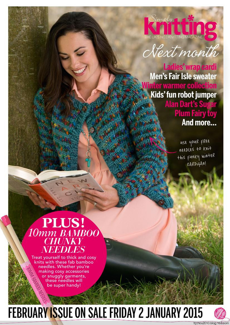 Simply Knitting Issue 128 2015 - 紫蘇 - 紫蘇的博客