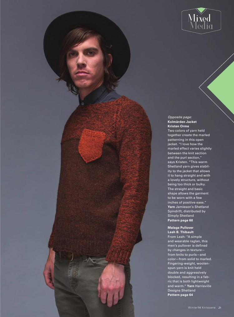 Knitscene  Winter 2014 - 輕描淡寫 - 輕描淡寫