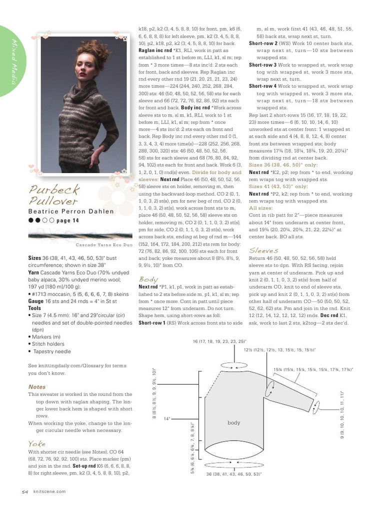 Knitscene  Winter 2014 - 輕描淡寫 - 輕描淡寫