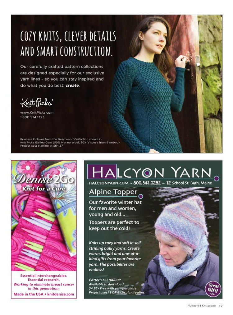 Knitscene  Winter 2014 - 輕描淡寫 - 輕描淡寫