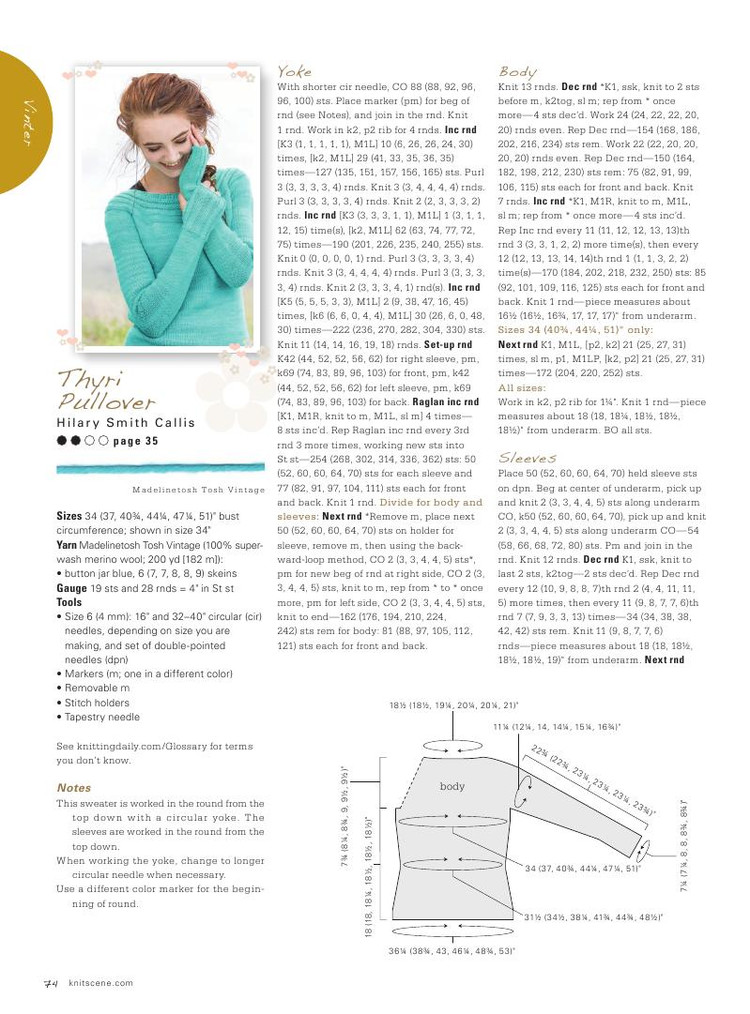 Knitscene  Winter 2014 - 輕描淡寫 - 輕描淡寫