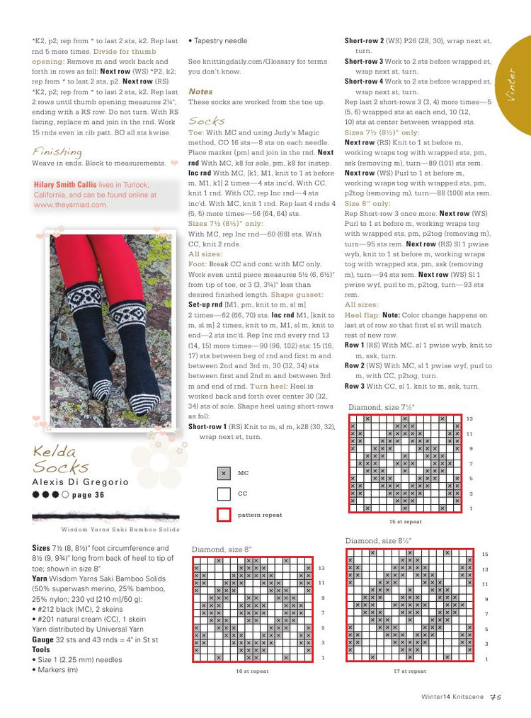 Knitscene  Winter 2014 - 輕描淡寫 - 輕描淡寫