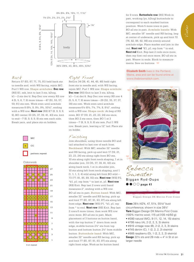 Knitscene  Winter 2014 - 輕描淡寫 - 輕描淡寫