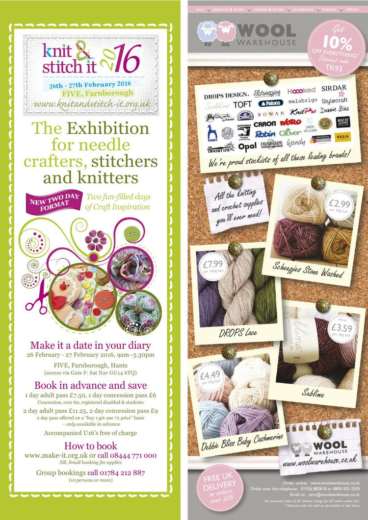 The Knitter Issue 93 2015 - 輕描淡寫 - 輕描淡寫