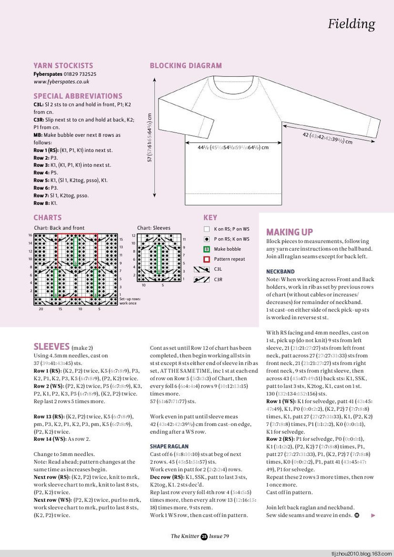 The Knitter Issue 79 2014 - 紫蘇 - 紫蘇的博客