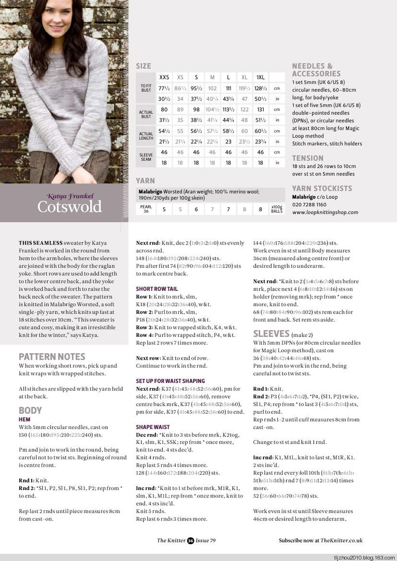 The Knitter Issue 79 2014 - 紫蘇 - 紫蘇的博客