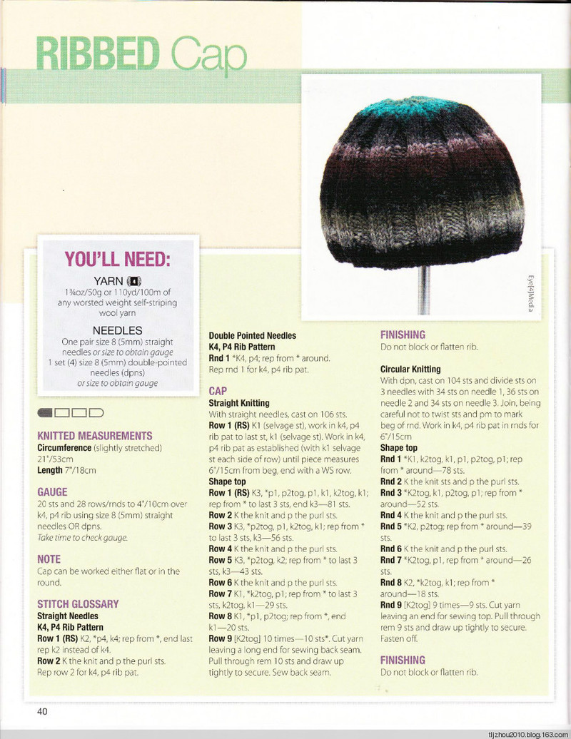 Knit Simple 50 Hats  Caps to Knit - 紫蘇 - 紫蘇的博客
