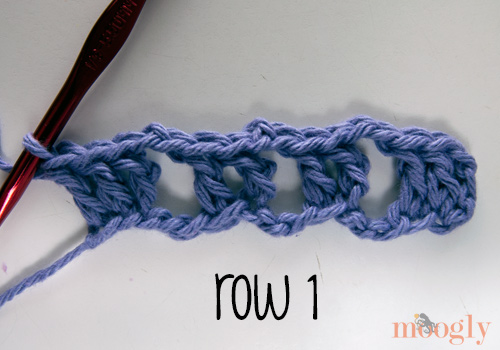 Leaping Stripes and Blocks Blanket - free crochet pattern on Moogly!