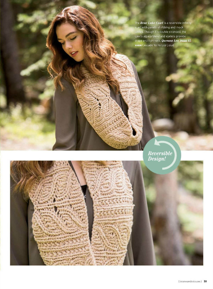 Interweave knits winter 2015 - 輕描淡寫 - 輕描淡寫
