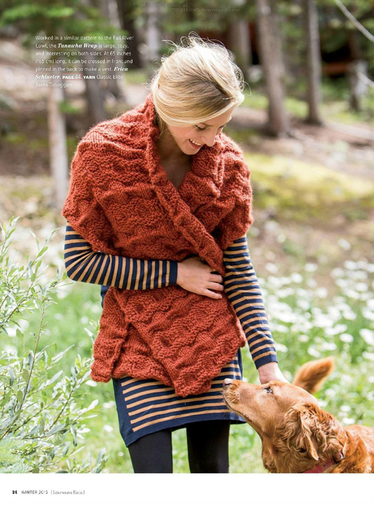 Interweave knits winter 2015 - 輕描淡寫 - 輕描淡寫