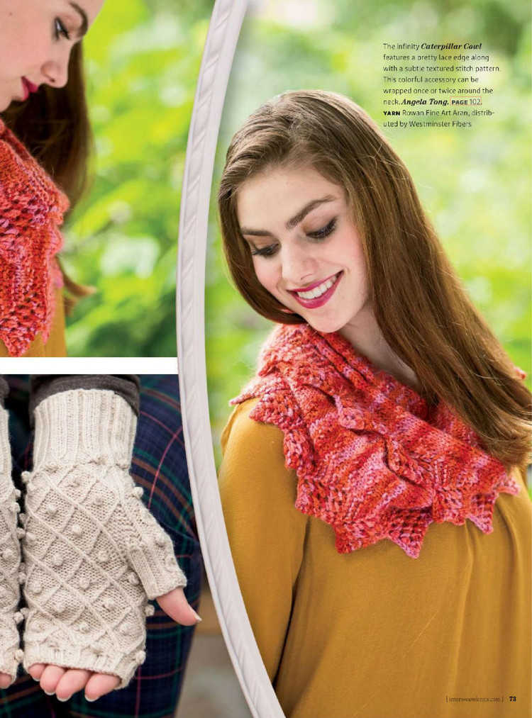 Interweave knits winter 2015 - 輕描淡寫 - 輕描淡寫