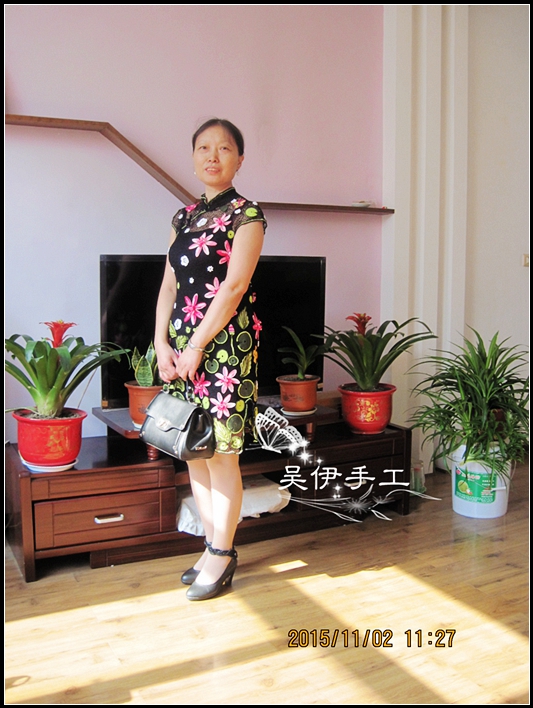 難舍——蓮花旗袍 - moyi135 - 為愛編織！