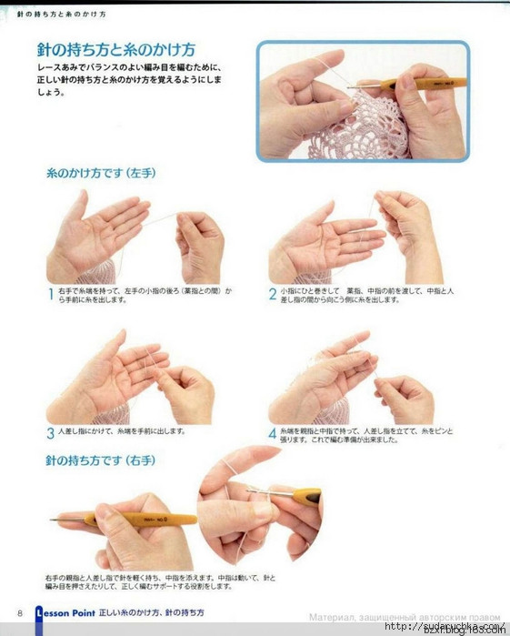 鉤針基礎(chǔ)入門(mén) - 編織幸福 - 編織幸福的博客