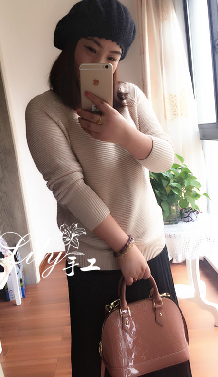 【Lily*手工】--小小畫(huà)家帽--尾線成就的一頂鉤針帽 - Lily - Lily的手工編織天地