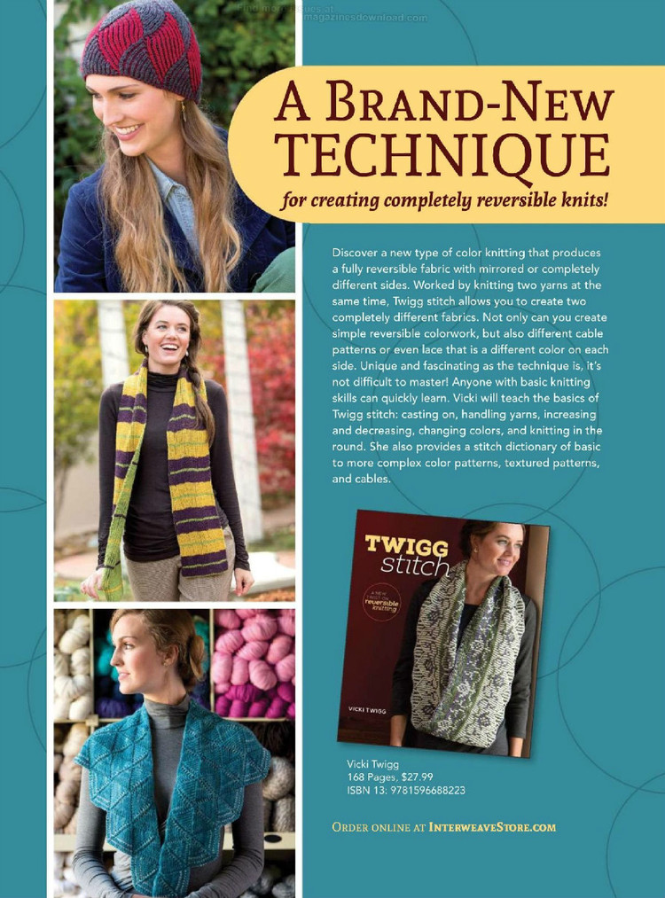Interweave knits winter 2015 - 輕描淡寫(xiě) - 輕描淡寫(xiě)