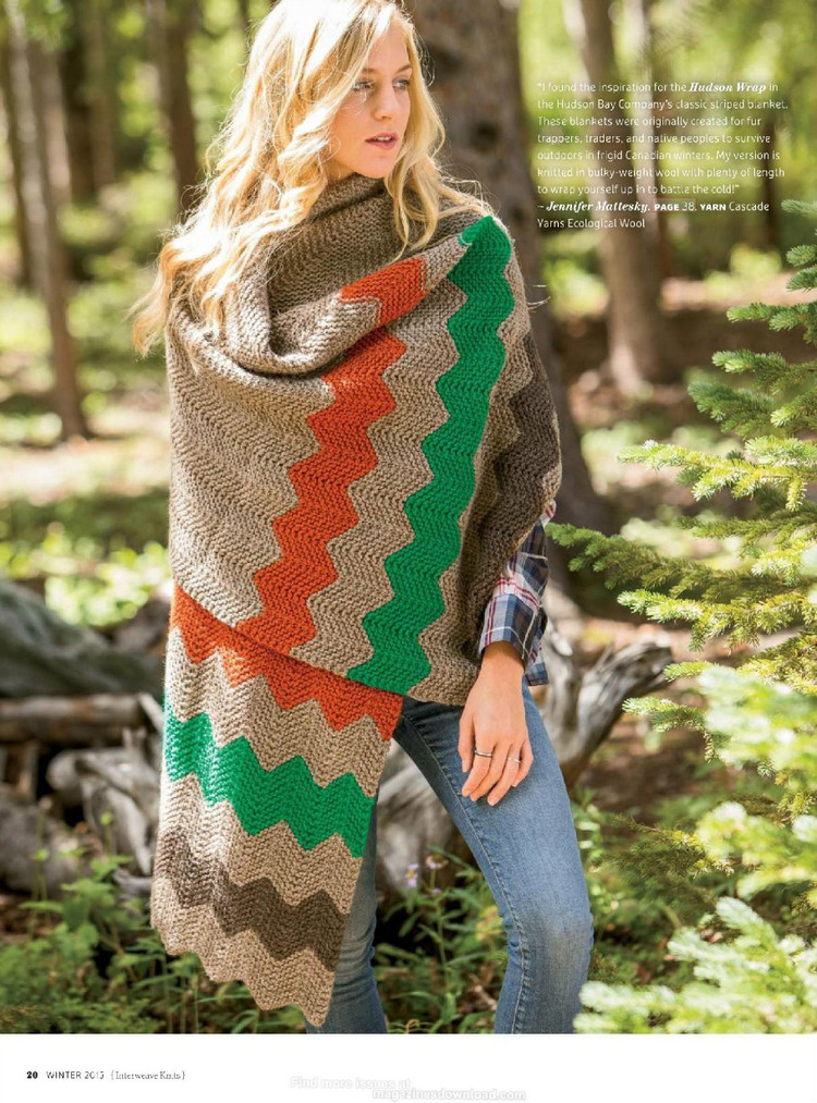 Interweave knits winter 2015 - 輕描淡寫(xiě) - 輕描淡寫(xiě)