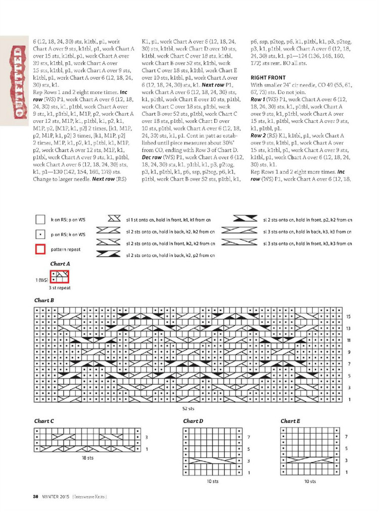 Interweave knits winter 2015 - 輕描淡寫(xiě) - 輕描淡寫(xiě)