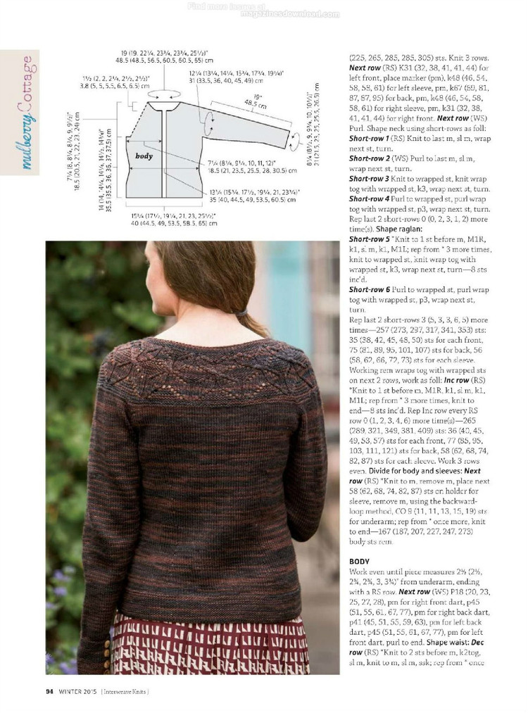 Interweave knits winter 2015 - 輕描淡寫(xiě) - 輕描淡寫(xiě)