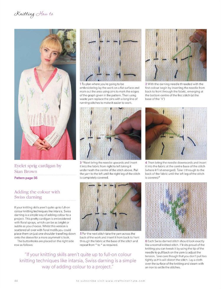 Knitting Magazine  May 2014 - 輕描淡寫 - 輕描淡寫