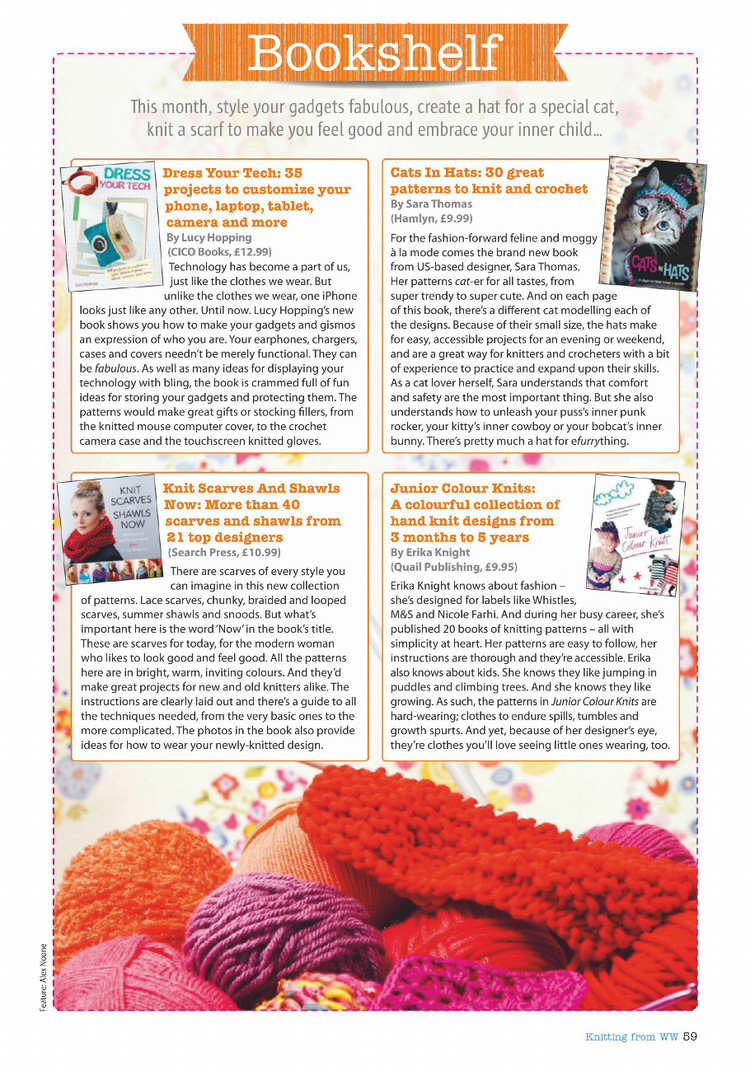 Knitting  Crochet №77 November 2015 - 輕描淡寫 - 輕描淡寫