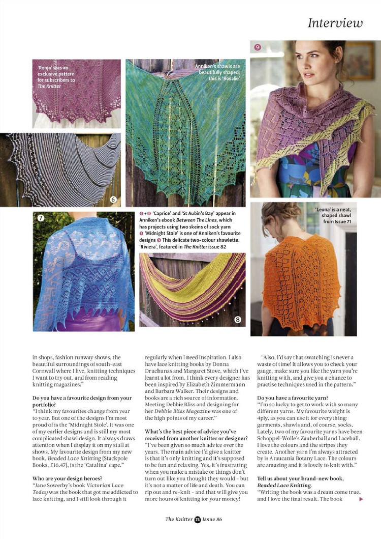 The Knitter  Issue 86 2015 - 輕描淡寫 - 輕描淡寫