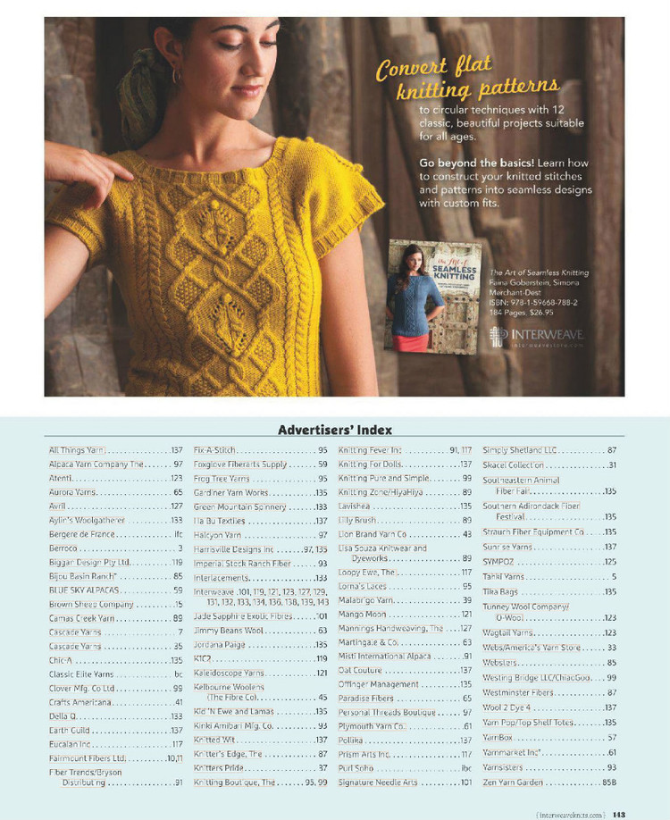 Interweave Knits 2013 Fall 秋季 - 壹一 - 壹一的博客