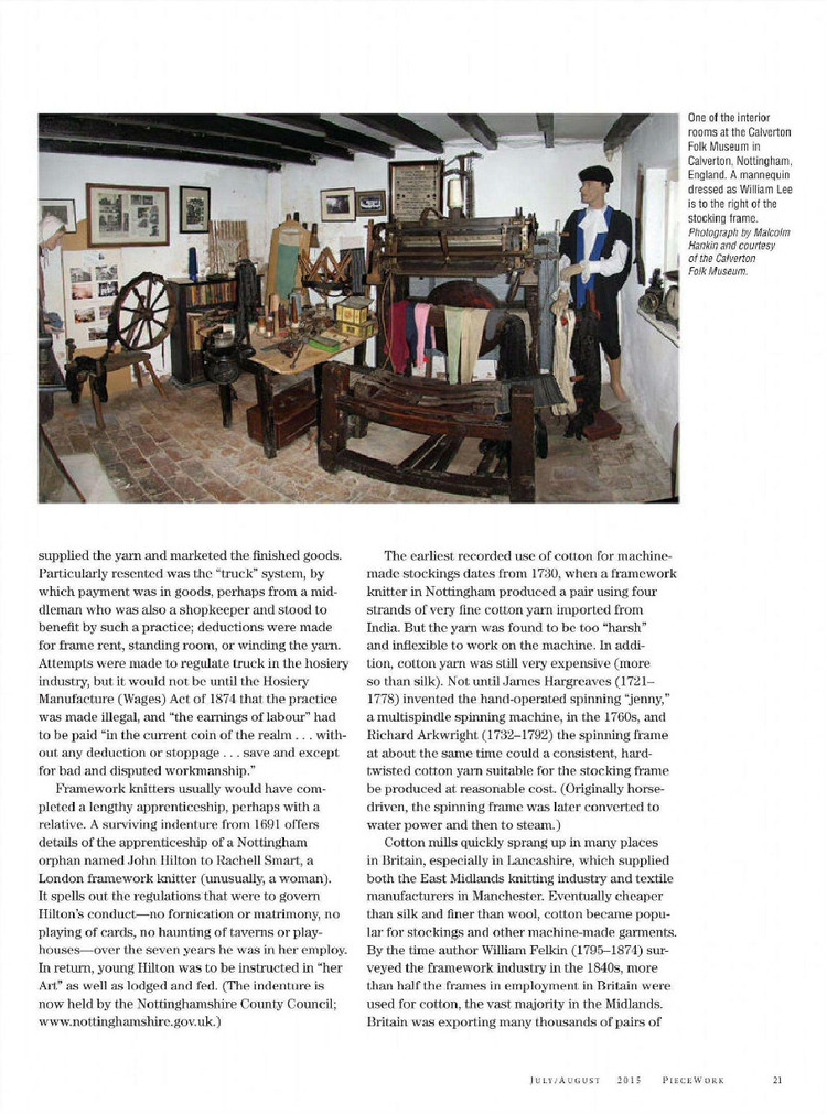 PieceWork  July/August 2015 - 輕描淡寫 - 輕描淡寫