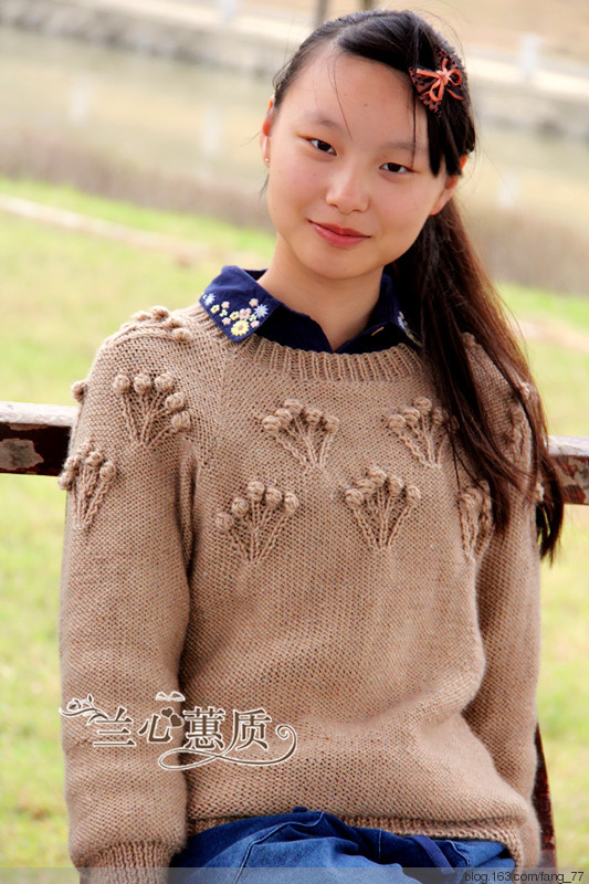 星飛揚~~復(fù)古森女系套頭衫(蘭心蕙質(zhì)2014) - 蘭心蕙質(zhì) - 蘭心蕙質(zhì)藍云海