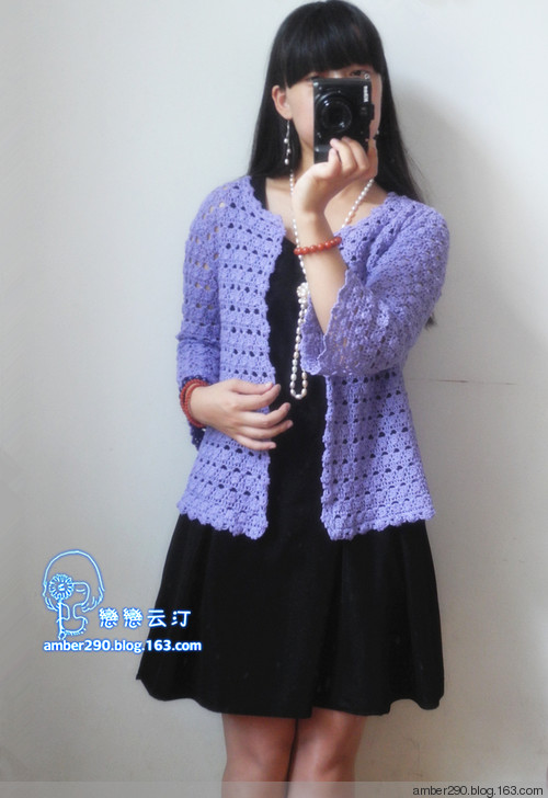 【戀戀云汀】秋悉——初秋的鉤針開(kāi)衫 - 戀戀云汀 - 汀水云間戀戀云汀