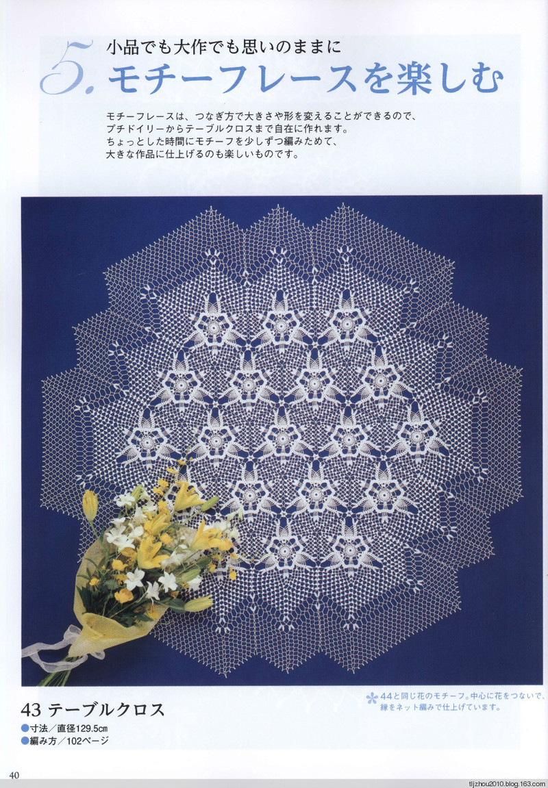 Suteki Pineapple Crochet Laces 2011 - 紫蘇 - 紫蘇的博客