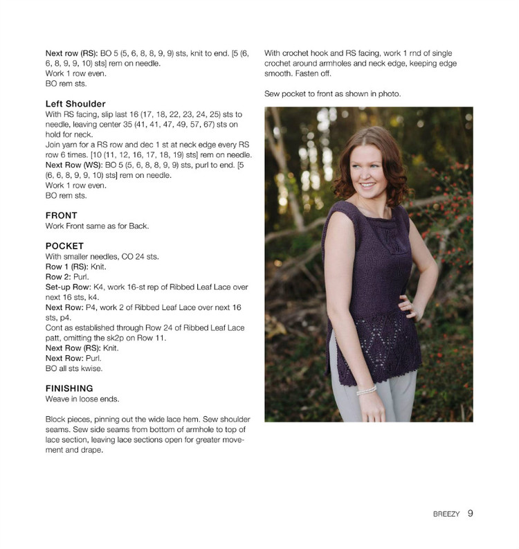 Knits That Breathe: 12 Breezy Projects To Keep You Cool - 輕描淡寫 - 輕描淡寫