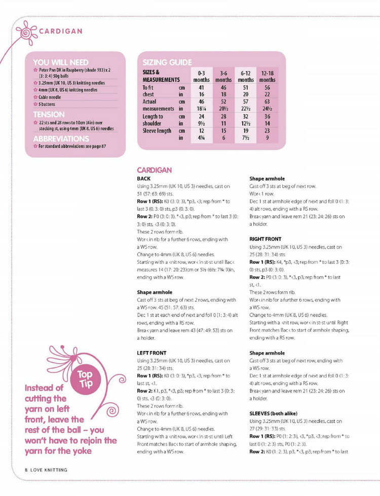 Love Knitting for Babies  March 2016 - 輕描淡寫 - 輕描淡寫