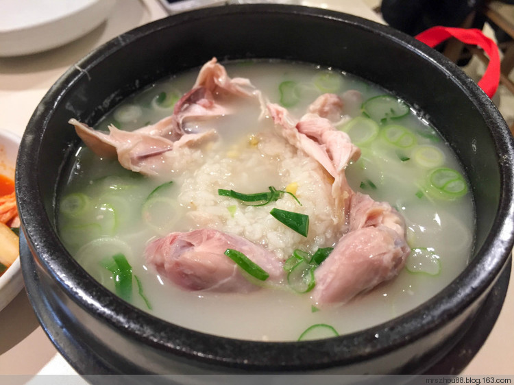 寒流來襲，首爾街頭人參雞 - 周太靚湯 - 周太靚湯