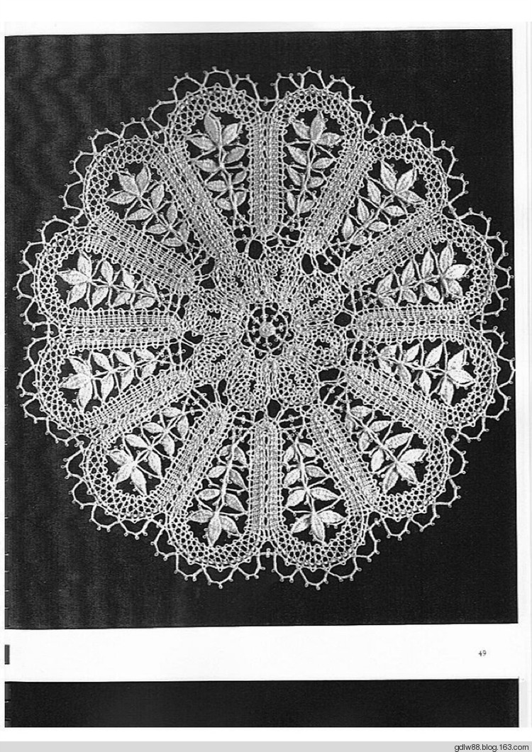 Russian_Lace_Patterns1(2) - 木棉花 - 雨茫茫，霧茫茫，盼望花開，花已落……