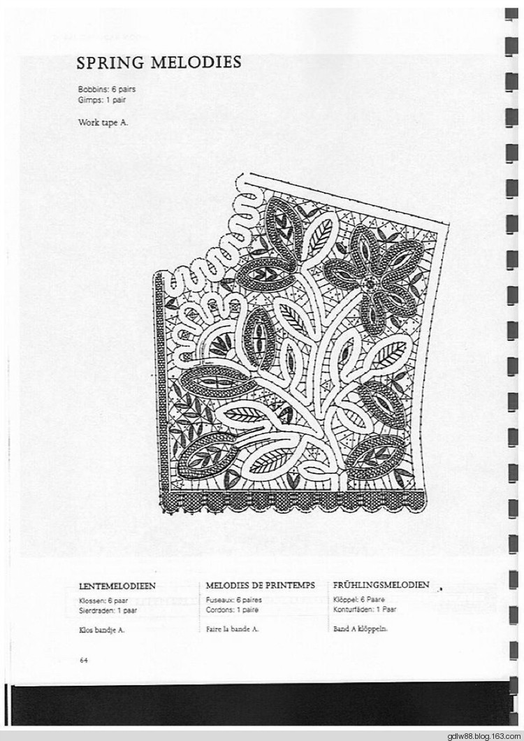 Russian_Lace_Patterns1(2) - 木棉花 - 雨茫茫，霧茫茫，盼望花開，花已落……