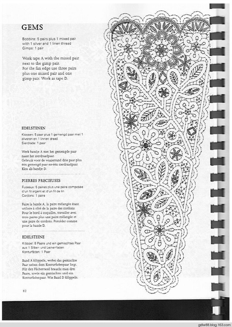 Russian_Lace_Patterns1(2) - 木棉花 - 雨茫茫，霧茫茫，盼望花開，花已落……
