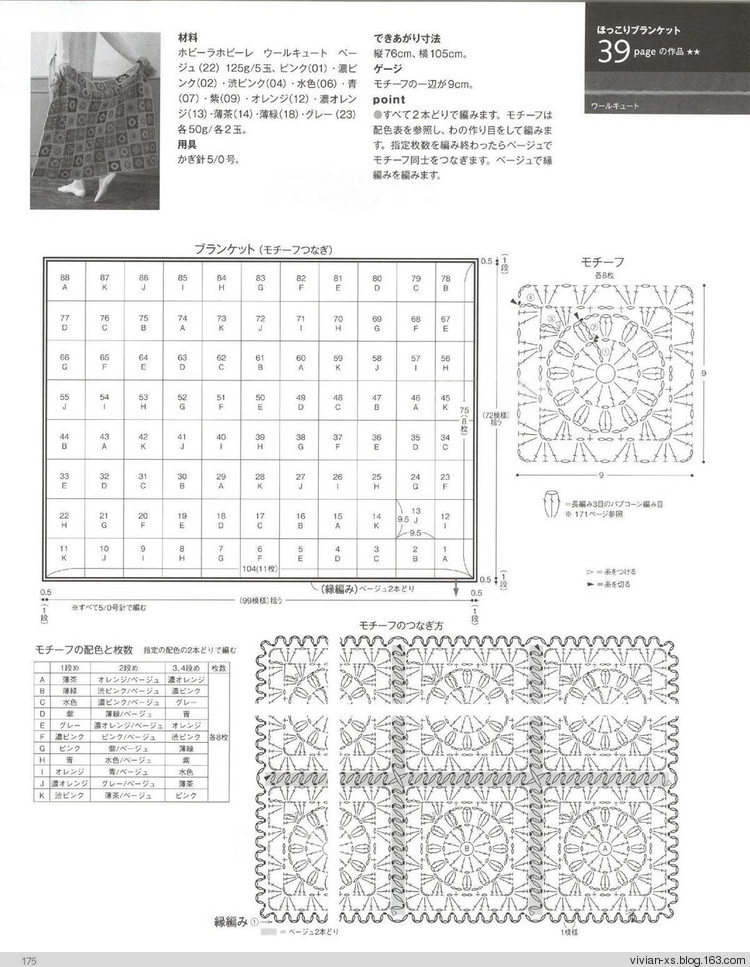 毛糸だまKeito Dama 2015年冬 - Vivian - Vivian的薇安織譯坊