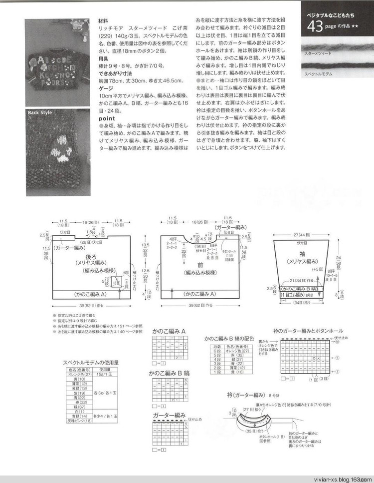 毛糸だまKeito Dama 2015年冬 - Vivian - Vivian的薇安織譯坊