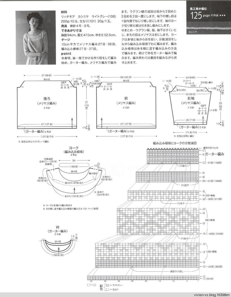 毛糸だまKeito Dama 2015年冬 - Vivian - Vivian的薇安織譯坊