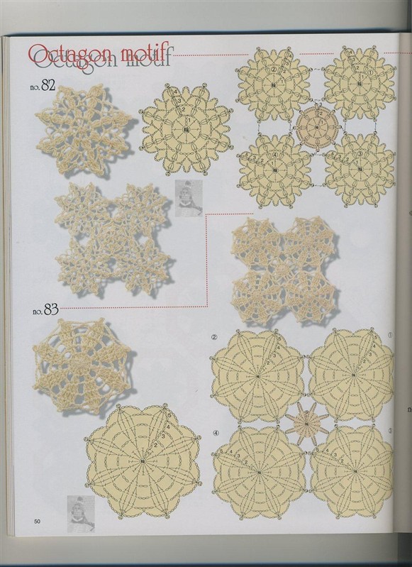 鉤針天地 圖挺清楚的，花型也很全 - wl961121 - 人生淡如菊的博客