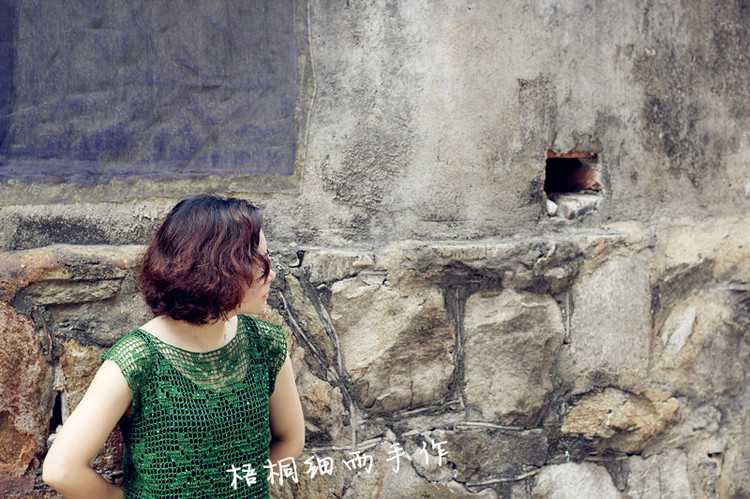 EU絲麻亮片夏日清涼小罩衫----追涼 - 梧桐細(xì)雨 - 指間物語