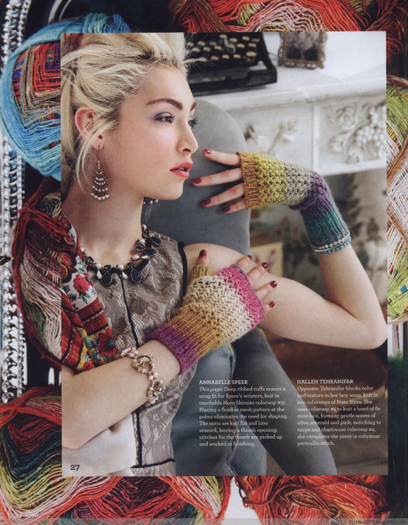 Noro Knitting Magazine 2014 春/夏 - 紫蘇 - 紫蘇的博客