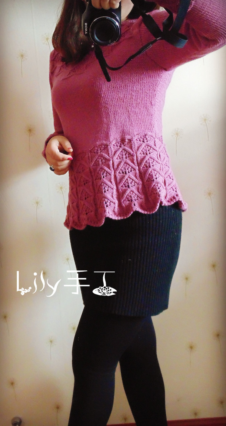 【Lily手工】--依戀--志田改版美衣 - Lily - Lily的手工編織天地