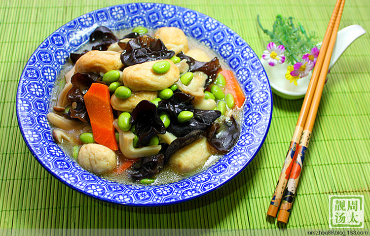 三鮮魚(yú)面筋 - 周太靚湯 - 周太靚湯