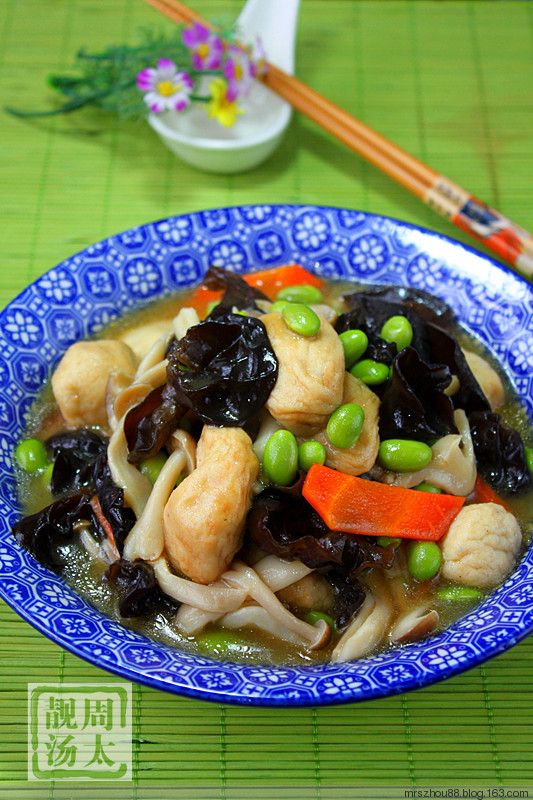 三鮮魚(yú)面筋 - 周太靚湯 - 周太靚湯