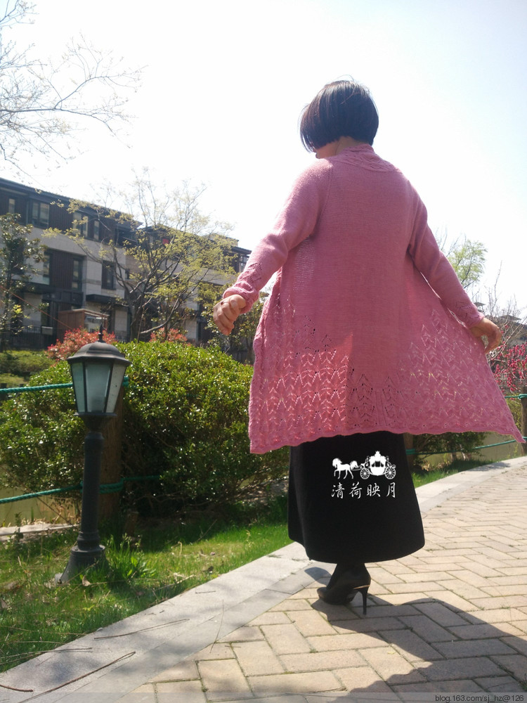 *蕾麗亞*拉風(fēng)外披 - 清荷映月 - 荷葉田田