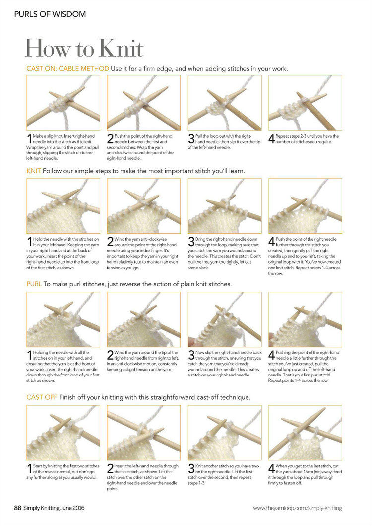 Simply Knitting №146 2016 - 輕描淡寫 - 輕描淡寫